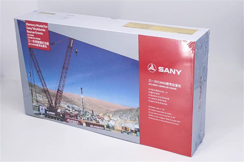 SANY SCC4000 Crawler crane 1:120 Truck Pre-built Model
