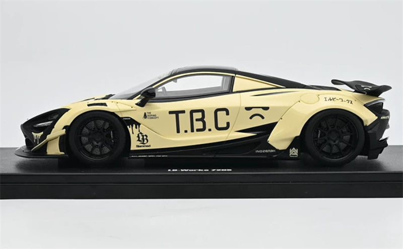 1:18 McLaren LB-Works 720S 2024 off-white GT Spirit  Resin Model