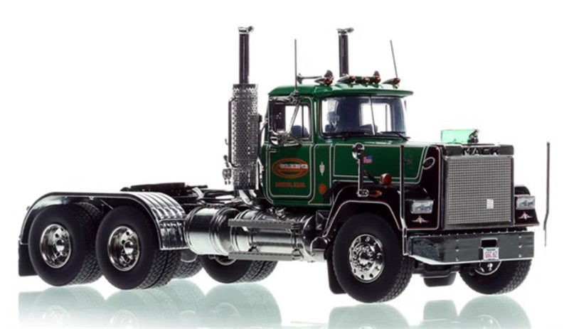 Heavy Haul Replicas 1986 Mack Double Axle American Tractor Truck G. Greene 1:50 Truck Pre-built Model