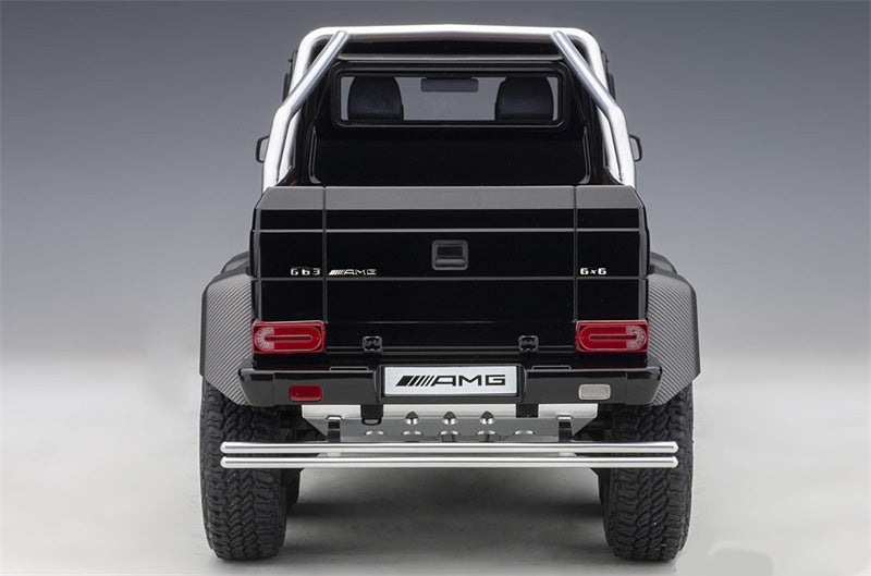 AUTOART MERCEDES BENZ G-CLASS G63 AMG 6X6 2013 Gloss Black 1/18 car Pre-a Model