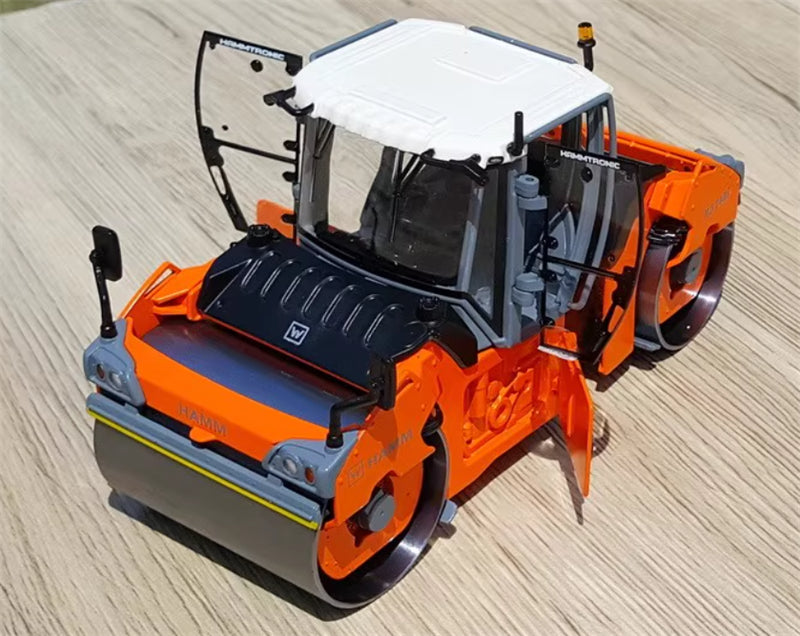 Wittgen Hamm HD 148iVV Double Steel Wheel Roller 1:35 Truck Pre-built Model