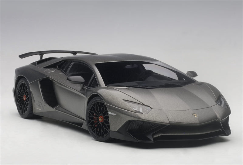 AUTOART Lamborghini Aventador LP750-4 SV Gray 1/18 car Pre-a Model