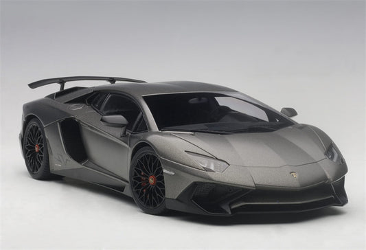 AUTOART Lamborghini Aventador LP750-4 SV Gray 1/18 car Pre-a Model