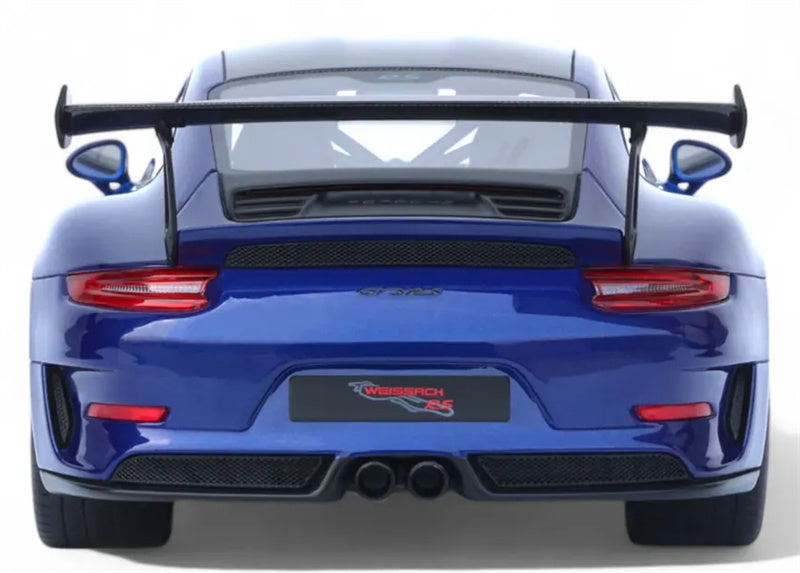 1:18 PORSCHE 911 (991.2) GT3 RS WP COUPE  Blue - black lid  GT SPIRIT Limited Edition Resin Car Model