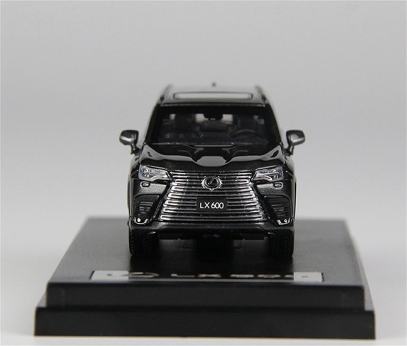 LCD-MODELS Lexus LX600 SUV Metallic Gray 1:64 car Pre-built Model view3