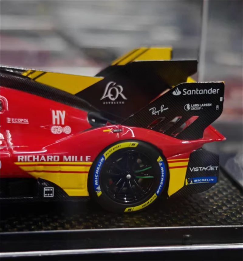 1:43 BBR MODELS Ferrari 499P Winner 24h Le Mans 2024 A.Fuoco/M.Molina #50 LTD view6