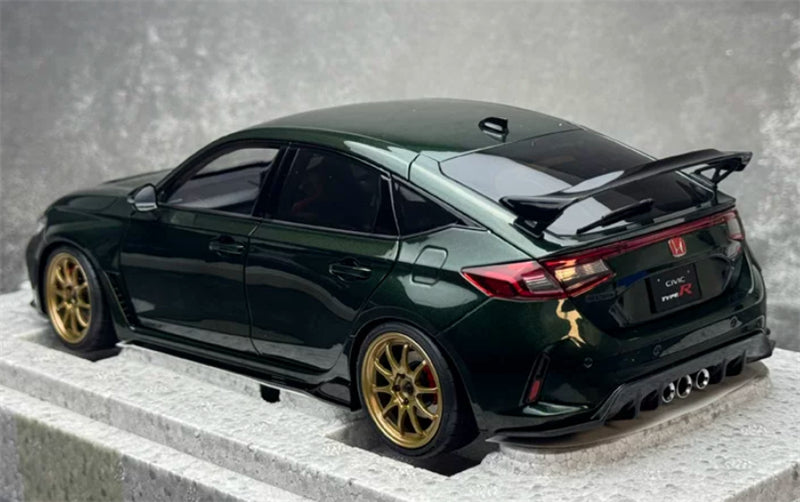 1:18 Honda Civic Type R FL5  Dark green MOTORHELIX Limited Edition 599PCS ONLY DIECAST Model