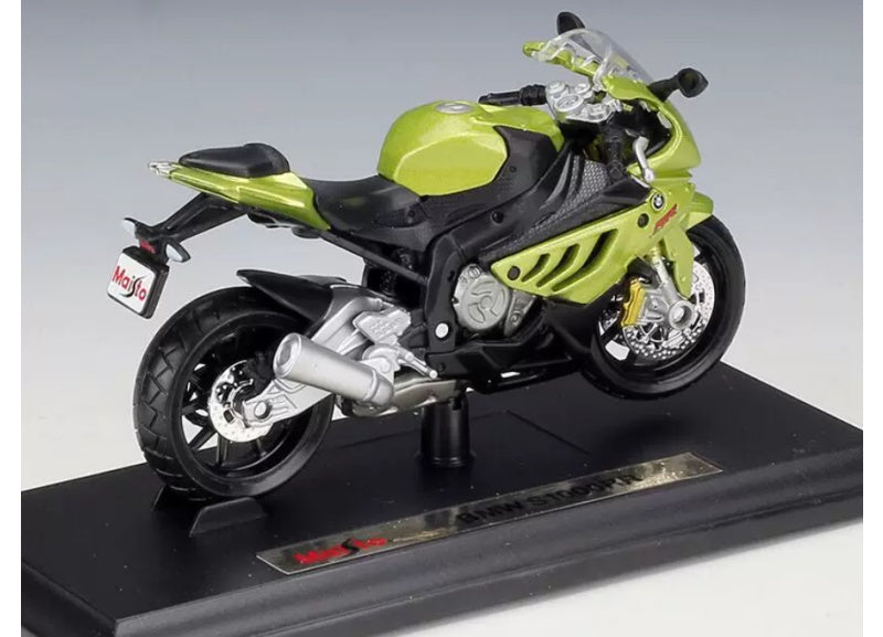 1:18 BMW S1000RR  Green  Maisto  Diecast Motorcycle Model