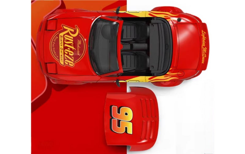 1:64 Mazda MX5 Red Lightning McQueen COOL.CAR Limited 500 pcs DIECAST Car Model