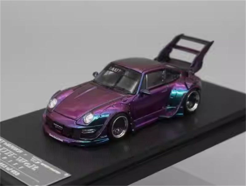 1:64 Porsche 911 RWB 993 Chameleon Purple SW DIECAST Limited Edition 499pcs ONLY Model