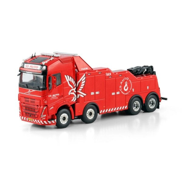 1:50 VOLVO CS AUTO FH5 8X4 WSI  Red DIECAST Model