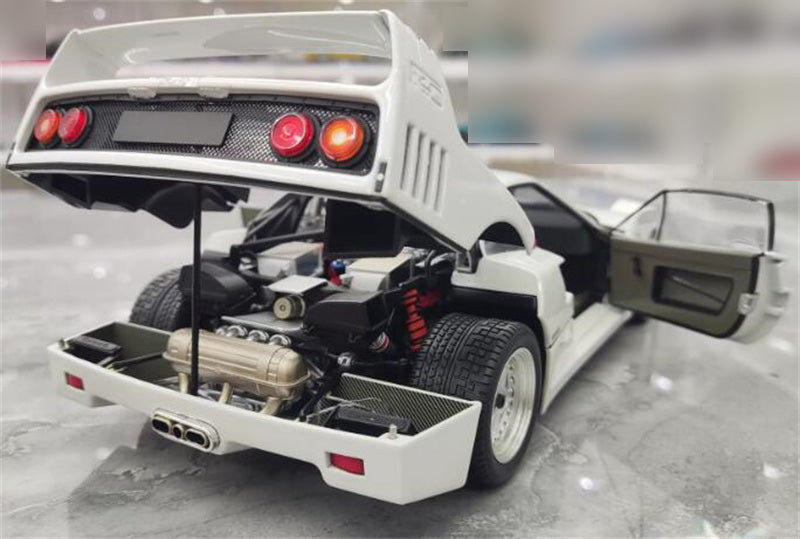 KYOSHO F40 Ferrari Car White 1:18 DIECAST CAR