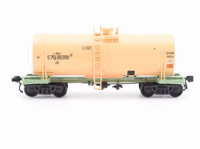 Modimio Soviet 15-C863 Railway Gasoline Lubricating Oil Freight Tank 1:87 Truck Pre-built Airliner Model Display view3