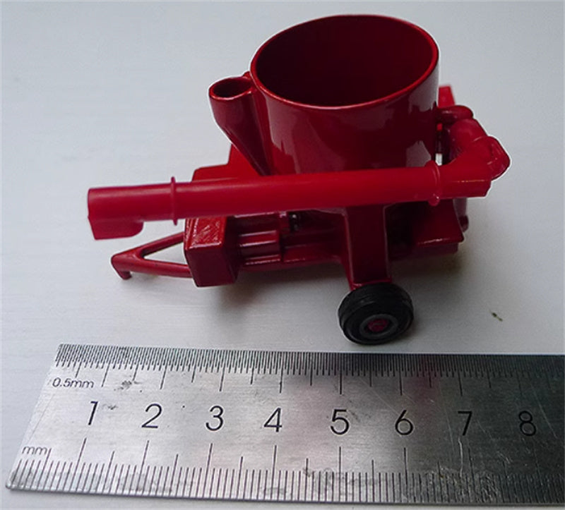 ERTL Case Grinder Mixer red 1:64 Truck Accessories Pre-built Model