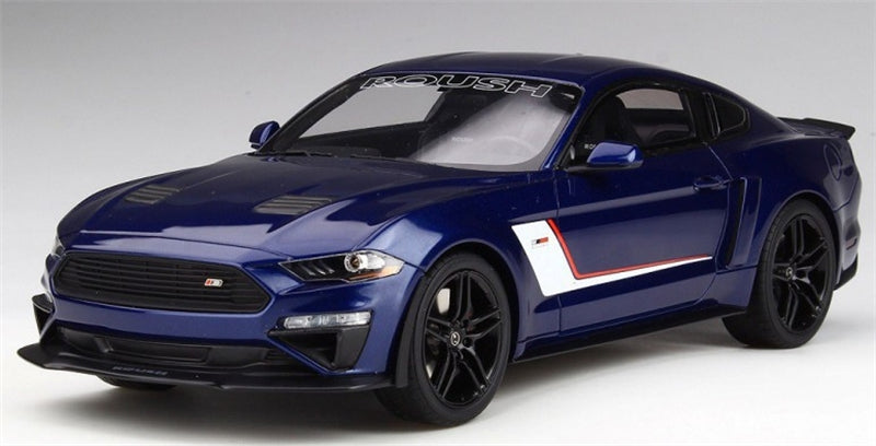 1:18 Ford Mustang Roush Stage 3 Hardtop USA 2019  Kona Blue GT SPIRIT Limited Edition 500PCS ONLY Resin Model