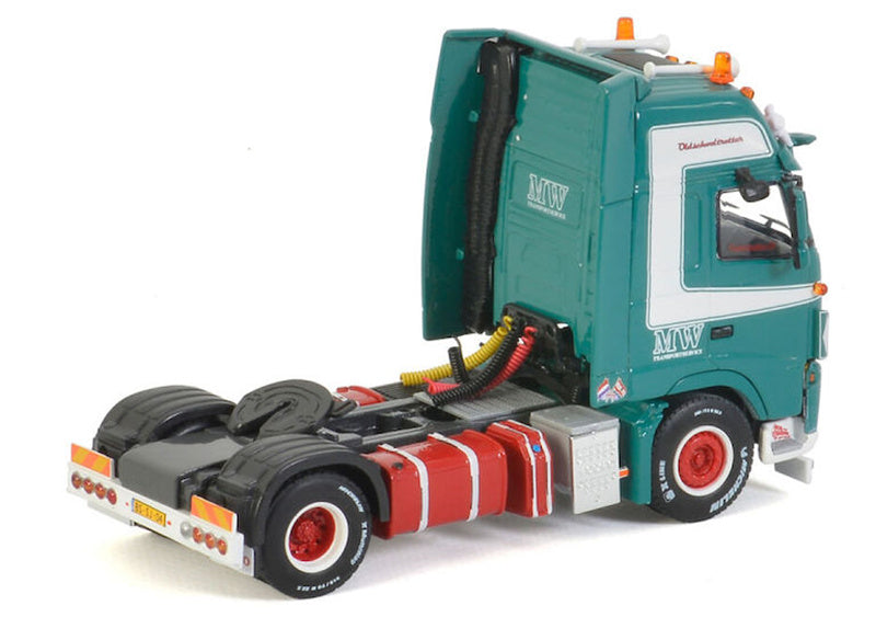 WSI VOLVO FH 2 GLOBETROTTER XL 4X2 MW TRANSPORTSERVICE BV 1/50  Truck Pre-built Model