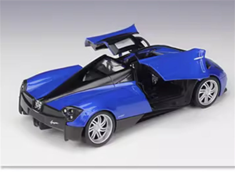 1:24 Pagani Huayra Supercar  Blue  WELLY  DIECAST Car Model