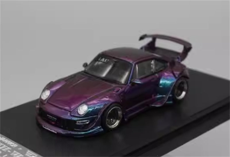 1:64 Porsche 911 RWB 993 Chameleon Purple SW DIECAST Limited Edition 499pcs ONLY Model