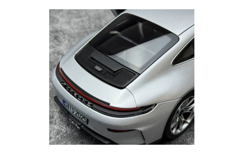 1:18 Porsche 911 992 GT3 RS  Silver - Silver Wheel NOREV  DIECAST Model