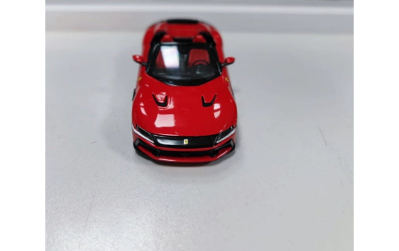 1:64 Ferrari 12 Cilindri Spider  Convertible standard red Phantom Knight  Limited Edition 999PCS ONLY DIECAST Model
