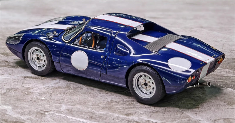 CMC Porsche 904 Carrera GTS Bonhams Scottsdale Auction 2017 blue Limited Edition 1000PCS ONLY 1:18 Car Pre-built Model view4