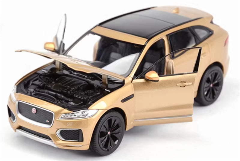 1:24 JAGUAR F-pace SUV  champagne  WELLY  DIECAST Car Model