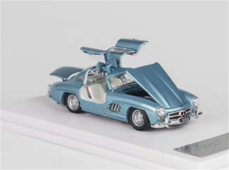 1:64 Mercedes Benz W198 300SL Ice Blue BSC DIECAST Limited Edition 999pcs ONLY Model