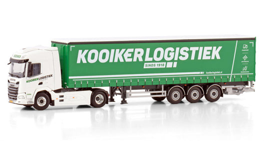WSI DAF XF SH 4X2 CURTAINSIDE Kooiker Logistiek 1:50 Model
