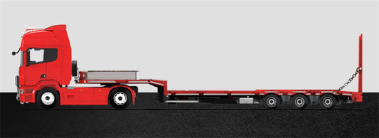 1:64 SCANIA Red TIMEMICRO DIECAST Trailer & Tractor Model