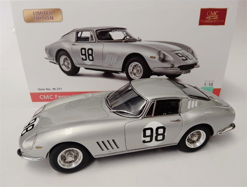 CMC Ferrari 275 GTB/C 1966 Classic sports car #98 1:18car Pre-a Model