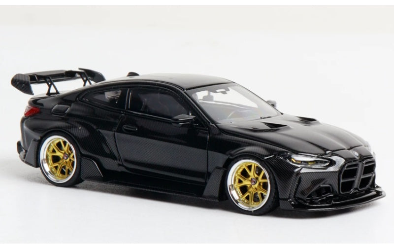 1:64 BMW M4 G82  Perforated all carbon black SW  Suzhou Exhibition Limited Edition 500PCS ONLY DIECAST Model