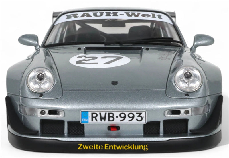 1:18 PORSCHE 911 993 RWB LIBERTY WALK #27 YUIITSUMUNI  silver  GT SPIRIT Limited Edition Resin Car Model