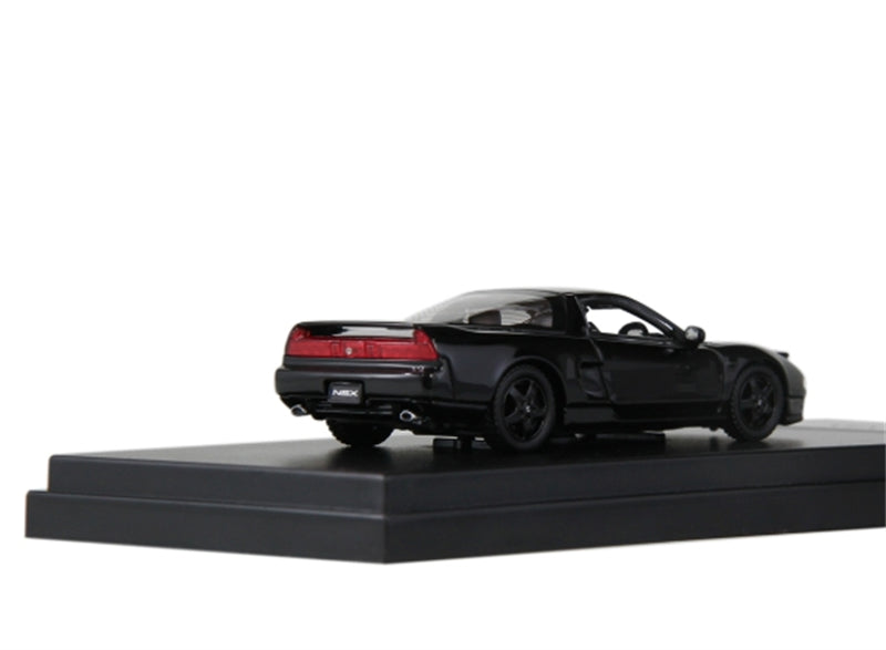 LCD-MODELS Honda NSX MK1 NA1 Black with Flipping Headlights 1:64 car Pre-built Model view7