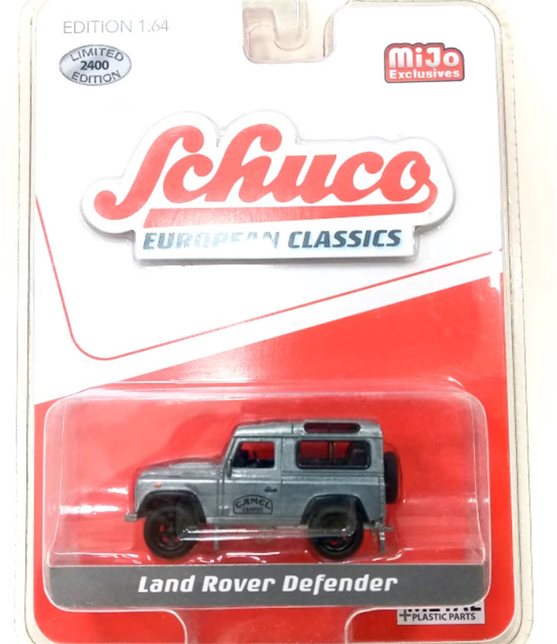 Schuco Defender SUV silver camel trophy 1:64 Truck Pre-built Model