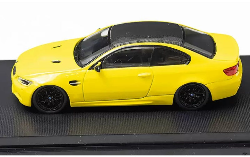 1:64 BMW M3 E92  Yellow Fine model  Limited Edition 699PCS ONLY DIECAST Model