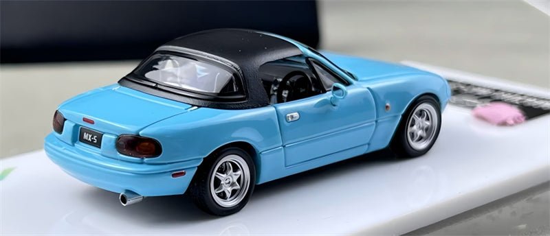 1:64 Mazda MX-5 blue ATS DIECAST Civil Car Model