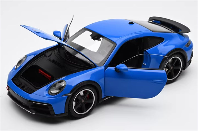 1:18 PORSCHE 911 DAKAR 2022 blue  MINICHAMPS  DIECAST Car Model