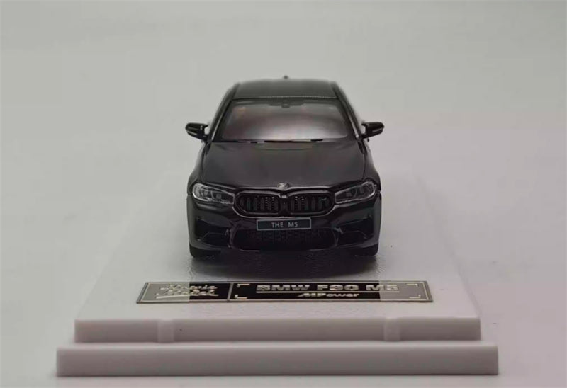 1:64 BMW M5 F90 black Howie Model DIECAST Civil Car Model