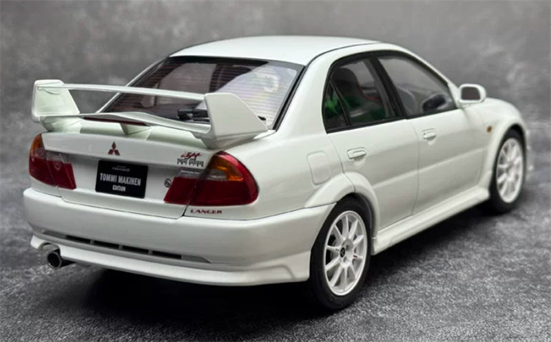 1:18 Mitsubishi Lancer Evolution VI (6.5) GSR T.M.E  Scotia White MOTORHELIX Limited Edition 699PCS ONLY DIECAST Model