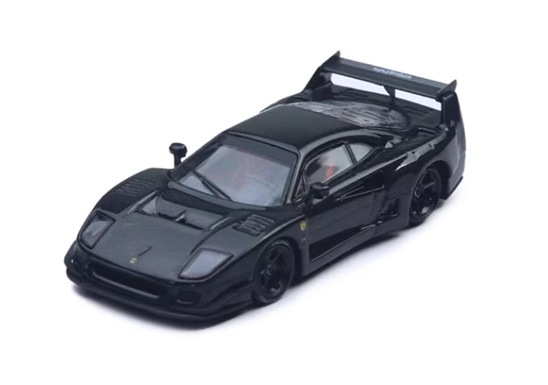 SUPCAR Ferrari F40 Black Limited Edition 999pcs ONLY 1:64 Car Pre-built Model