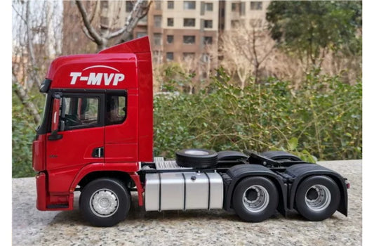 SHACMAN Delong X5000 Tractor Red T-MVP 1:24 Truck Pre-built Airliner Model Display view2