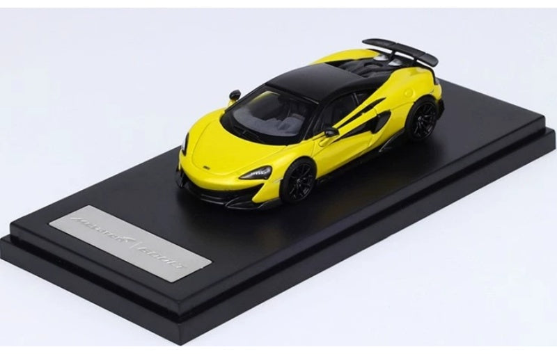 1:64 McLaren 600lt LCD Yellow Diecast Model view1