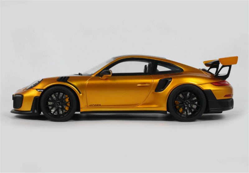 1:18 PORSCHE 911 (991.2) GT2 RS  Gold  GT SPIRIT w/ display box Limited Edition Resin Car Model
