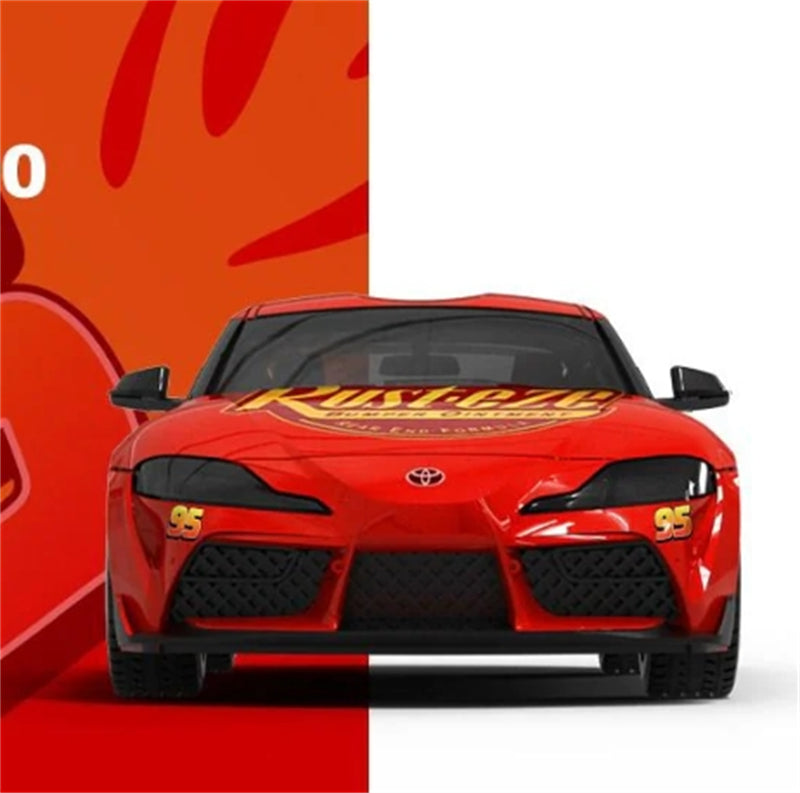 1:64 Toyota Supra A90 Red Cool Car DIECAST Limited Edition 500pcs ONLY Model