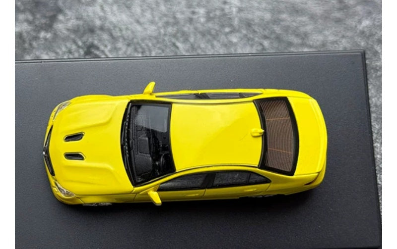 1:64 Mercedes-Benz C63 AMG W204  Yellow KING MODEL  Limited Edition 799PCS ONLY DIECAST Model