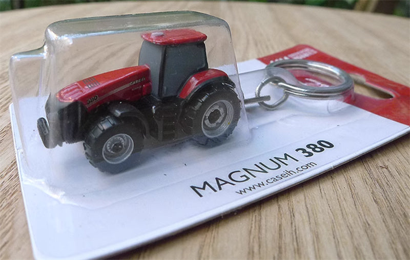 Universal Hobbies Case IH Magnum 380 Tractor Keychain Red  Keychain Pre-built Model