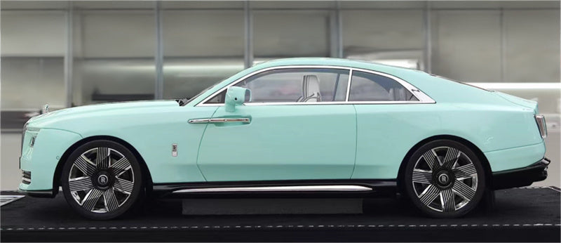 HH Model Rolls Royce SPECTRE Green Limited Edition 50PCS ONLY 1:18 Car Pre-built Model view4