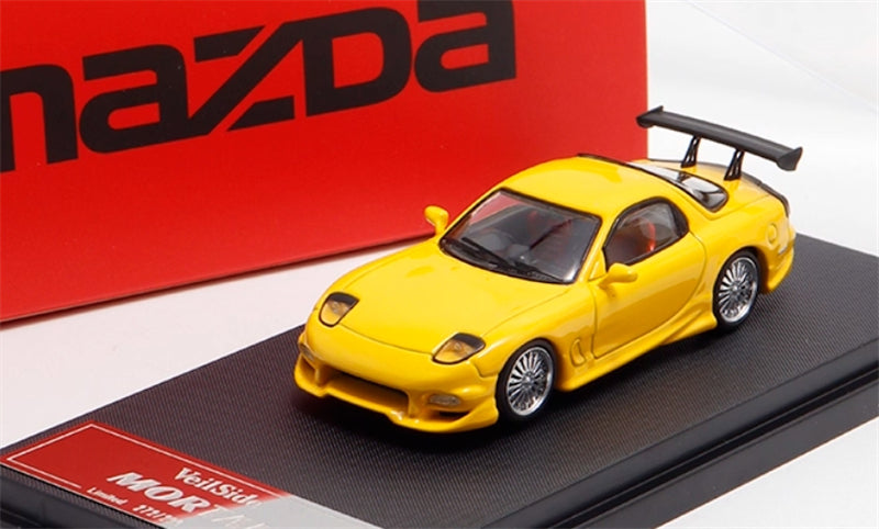 1:64 Mazda Veilside Yellow Mortals DIECAST Limited Edition 499pcs ONLY Model