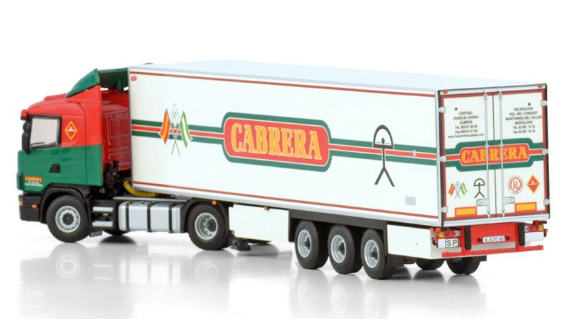 WSI SCANIA 4 SERIES 4X2 REEFER Transportes Cabrera 1:50 Model