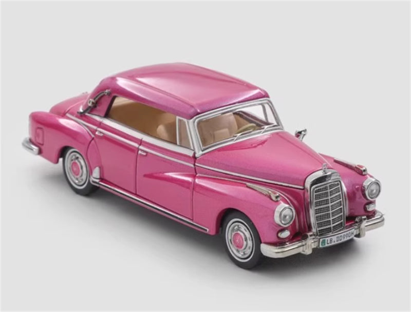 Mortal Mercedes Benz TYP 300D Cabriolet W189 Limited Edition 499PCS ONLY pink 1:64 Car Pre-built Model view4